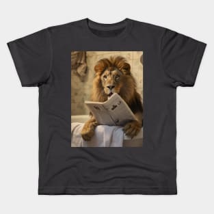 The Lion's Leisure Read Kids T-Shirt